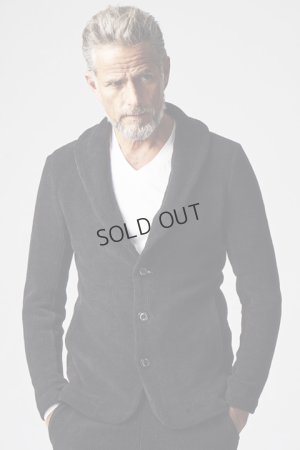 画像1: {SOLD}1piu1uguale3 ウノピゥウノウグァーレトレ SHAWL KNIT JACKET{MRB359-CTR009-99-AHA}