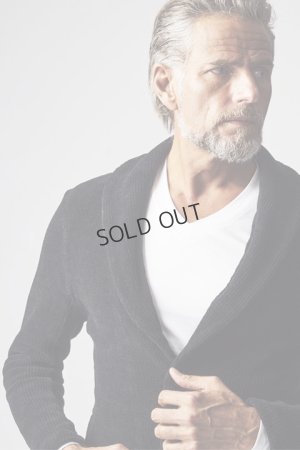 画像3: {SOLD}1piu1uguale3 ウノピゥウノウグァーレトレ SHAWL KNIT JACKET{MRB359-CTR009-99-AHA}