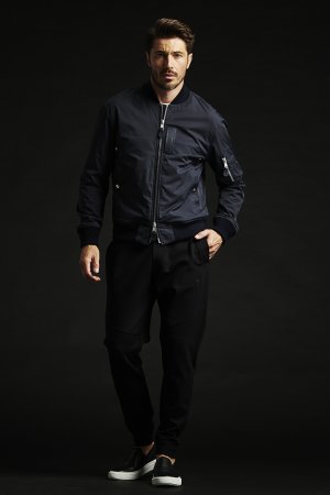 画像1:  ★予約商品★ 1piu1uguale3 ウノピゥウノウグァーレトレ BLACK MILITARY Vol.25 / MA-1 FLIGHT JACKET / 10-11月入荷予定