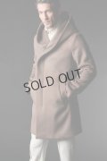 {SOLD}1piu1uguale3 ウノピゥウノウグァーレトレ WRAP HOODED COAT{-BEA}