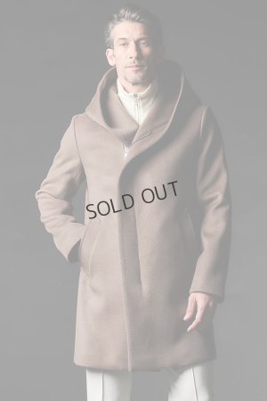 画像2: 1piu1uguale3 ウノピゥウノウグァーレトレ WRAP HOODED COAT{-BEA}