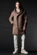 画像3: 1piu1uguale3 ウノピゥウノウグァーレトレ WRAP HOODED COAT{-BEA} (3)