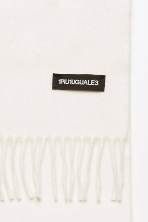 画像2: 【 40%OFFタイムセール 60,500円→36,300円】 1piu1uguale3 ウノピゥウノウグァーレトレ CASHMERE 30×160 MUFFLER by BEGG＆Co{MRG310-CAS014-12-AIA}