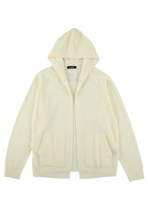 画像3: 【周年記念 24%OFF ｜60,500円→45,980円】 1piu1uguale3 ウノピゥウノウグァーレトレ YURUFUWA HOODED CARDIGAN{-BDS}