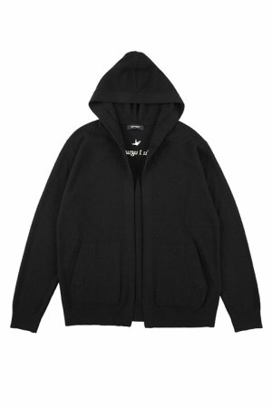 画像3: 【 ポイント10倍 】【24SS新作】1piu1uguale3 ウノピゥウノウグァーレトレ YURUFUWA HOODED CARDIGAN{-BDS}