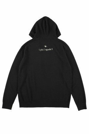 画像4: 【 ポイント10倍 】【24SS新作】1piu1uguale3 ウノピゥウノウグァーレトレ YURUFUWA HOODED CARDIGAN{-BDS}