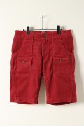 ▽ 60%OFF アウトレットセール41,800円→16,720円▽ 1piu1uguale3 ウノピゥウノウグァーレトレ CORDUROY by GIRMES MADE IN GERMANY 3D BUSH SHORTS{MRP050-COT056-45-ADS}