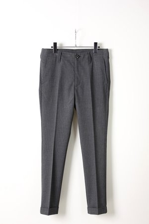 画像1: 1piu1uguale3 ウノピゥウノウグァーレトレ TR STRETCH/TR STRIPE RIB SLACKS{MRP362-PRY042-95-AIS}【セットアップ対応商品】