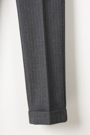 画像4: 1piu1uguale3 ウノピゥウノウグァーレトレ TR STRETCH/TR STRIPE RIB SLACKS{MRP362-PRY042-95-AIS}【セットアップ対応商品】