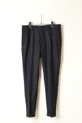 1piu1uguale3 ウノピゥウノウグァーレトレ RIB TAPERED SLACKS{MRP487-WOL116-57-BAA}【セットアップ対応商品】