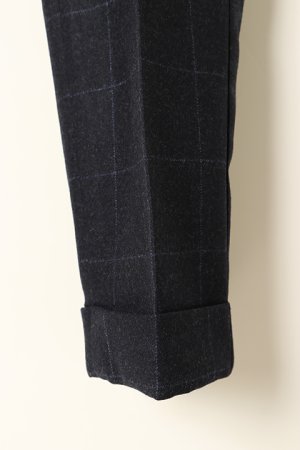 画像4: 1piu1uguale3 ウノピゥウノウグァーレトレ RIB TAPERED SLACKS{MRP487-WOL116-57-BAA}