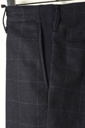 画像7: 1piu1uguale3 ウノピゥウノウグァーレトレ RIB TAPERED SLACKS{MRP487-WOL116-57-BAA}