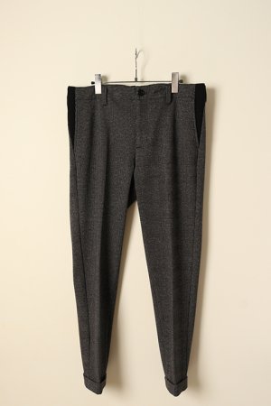 画像2: 【 30%OFF セール82,500円→57,750円】 1piu1uguale3 ウノピゥウノウグァーレトレ CRAZY RIB SLACKS{MRP588-WCT009-DE99-BCA}