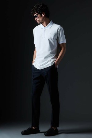 画像2: 1piu1uguale3 ウノピゥウノウグァーレトレ CREASE SLACKS{-BES}