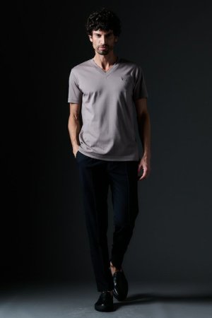 画像6: 1piu1uguale3 ウノピゥウノウグァーレトレ CREASE SLACKS{-BES}