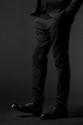 1piu1uguale3 ウノピゥウノウグァーレトレ RIB TAPERED SLACKS{-BEA}