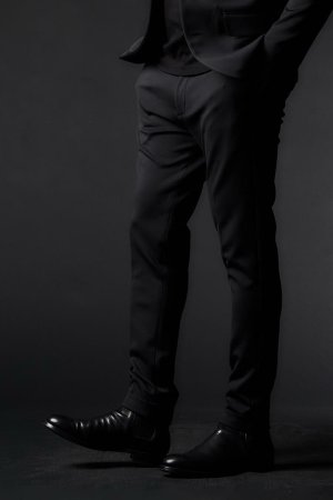 画像1: 1piu1uguale3 ウノピゥウノウグァーレトレ RIB TAPERED SLACKS{-BEA}