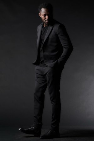 画像2: 1piu1uguale3 ウノピゥウノウグァーレトレ RIB TAPERED SLACKS{-BEA}