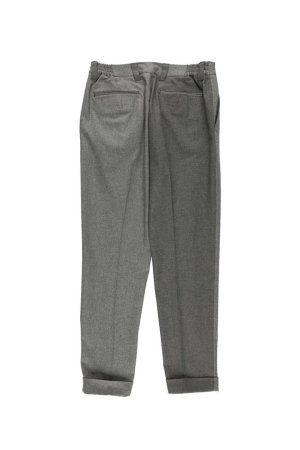 画像6: 【 10%OFF セール82,500円→74,250円】 1piu1uguale3 ウノピゥウノウグァーレトレ CRAZY COMFY CREASE SLACKS{-BEA}