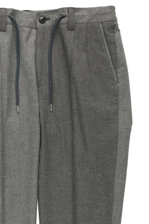 画像8: 【 10%OFF セール82,500円→74,250円】 1piu1uguale3 ウノピゥウノウグァーレトレ CRAZY COMFY CREASE SLACKS{-BEA}