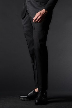 画像1: 1piu1uguale3 ウノピゥウノウグァーレトレ CRAZY COMFY CREASE SLACKS{-BEA}