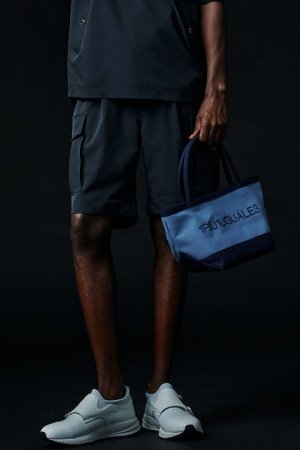 画像1: 1piu1uguale3 ウノピゥウノウグァーレトレ TECH CARGO SHORTS{-BFS}