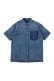 画像5: 1piu1uguale3 ウノピゥウノウグァーレトレ S/S DENIM BIG SHIRTS{MRS178-CTR023-DN54-BES}