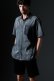 画像1: 1piu1uguale3 ウノピゥウノウグァーレトレ S/S DENIM BIG SHIRTS{MRS178-CTR025-DN94-BES} (1)