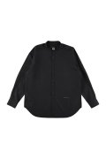 1piu1uguale3 ウノピゥウノウグァーレトレ L/S NO COLLAR BIG SHIRTS{-BFS}