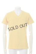 1piu1uguale3 ウノピゥウノウグァーレトレ AMERICAN DRY SWEAT STONE DAMAGE V-NECK{MRT150-COT226-33-AHS}
