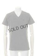 1piu1uguale3 ウノピゥウノウグァーレトレ AMERICAN DRY SWEAT STONE DAMAGE V-NECK{MRT150-COT226-99-AHS}
