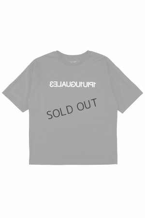 画像3: {SOLD}1piu1uguale3 ウノピゥウノウグァーレトレ 113 MIRROR BIG TEE{-BDS}
