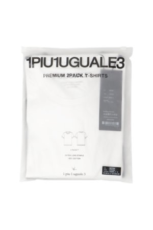 画像9: 1piu1uguale3 ウノピゥウノウグァーレトレ 2PACK T S/S CREW（2枚パック）{-BEA}