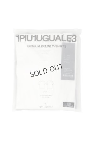 画像9: 1piu1uguale3 ウノピゥウノウグァーレトレ 2PACK T S/S CREW（2枚パック）{-BEA}
