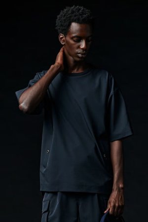 画像1: 1piu1uguale3 ウノピゥウノウグァーレトレ TECH BIG TEE{-BFS}