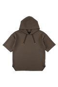 1piu1uguale3 ウノピゥウノウグァーレトレ S/S HOODED T{-BFS}