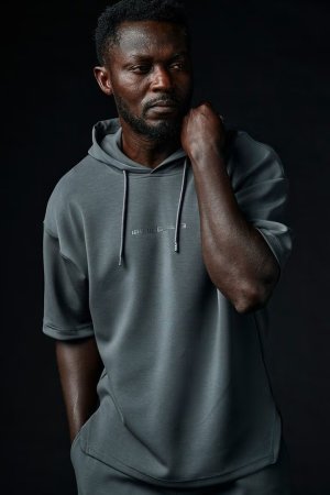 画像1: 1piu1uguale3 ウノピゥウノウグァーレトレ S/S HOODED T{-BFS}