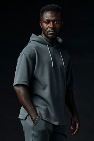 画像2: 1piu1uguale3 ウノピゥウノウグァーレトレ S/S HOODED T{-BFS}