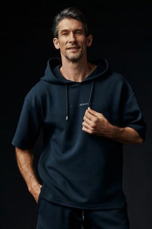 画像1: 1piu1uguale3 ウノピゥウノウグァーレトレ S/S HOODED T{-BFS}