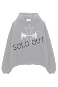 mindseeker マインドシーカー Cross Punk Zip Hoodie{-BFS}