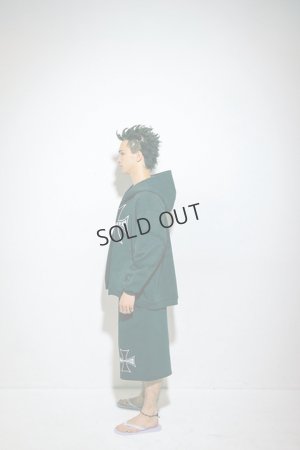 画像4: {SOLD}mindseeker マインドシーカー Cross Punk Zip Hoodie{-BFS}
