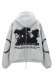 画像2: mindseeker マインドシーカー Cross Punk Zip Hoodie{-BFS} (2)