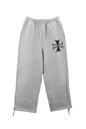 画像1: mindseeker マインドシーカー Cross Punk Sweat Pants{-BFS}