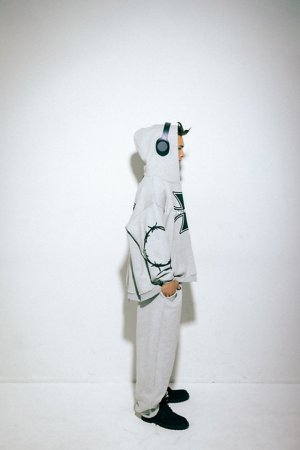 画像6: mindseeker マインドシーカー Cross Punk Sweat Pants{-BFS}