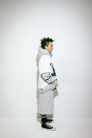 画像6: mindseeker マインドシーカー Cross Punk Sweat Shorts{-BFS}