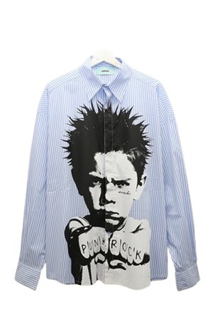 画像1: mindseeker マインドシーカー Punk Boy Long Sleeve Shirts{-BFS}