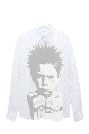 画像1:   mindseeker マインドシーカー Punk Boy Long Sleeve Shirts {-BFS}  :MS-261-007-STR-2 