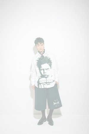 画像3:   mindseeker マインドシーカー Punk Boy Long Sleeve Shirts {-BFS}  :MS-261-007-WHT-2 