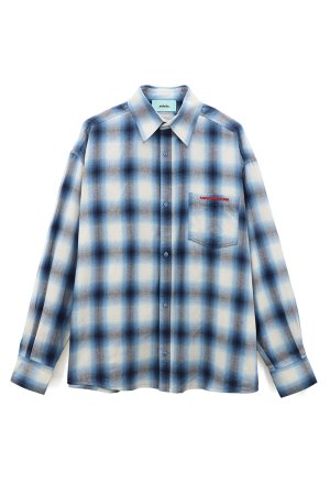 画像1: mindseeker マインドシーカー Aberdeen Flannel Shirts{-BFS}