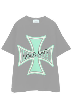 画像1: {SOLD}mindseeker マインドシーカー Cross Punk Tee{-BFS}